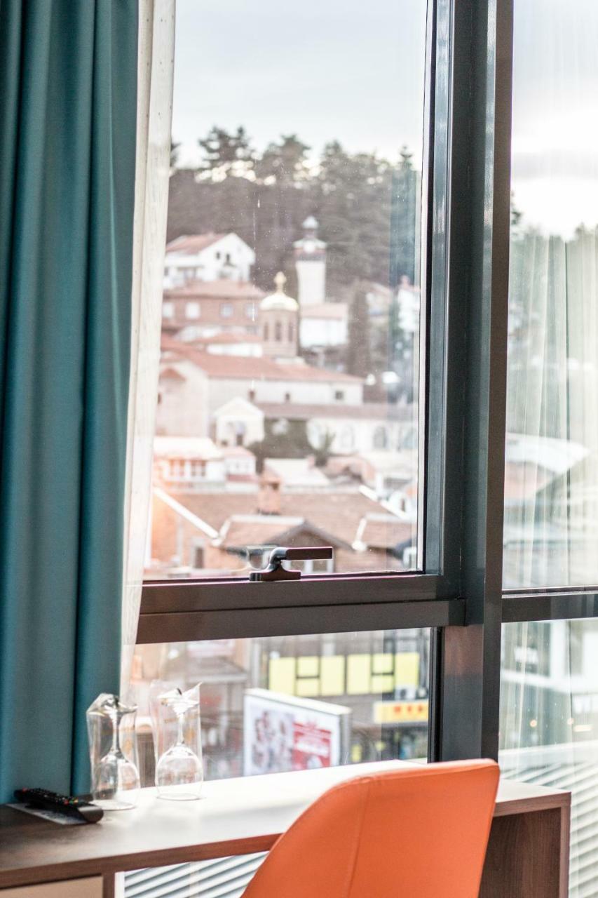 Sky Corner Hotel โอครีด ภายนอก รูปภาพ