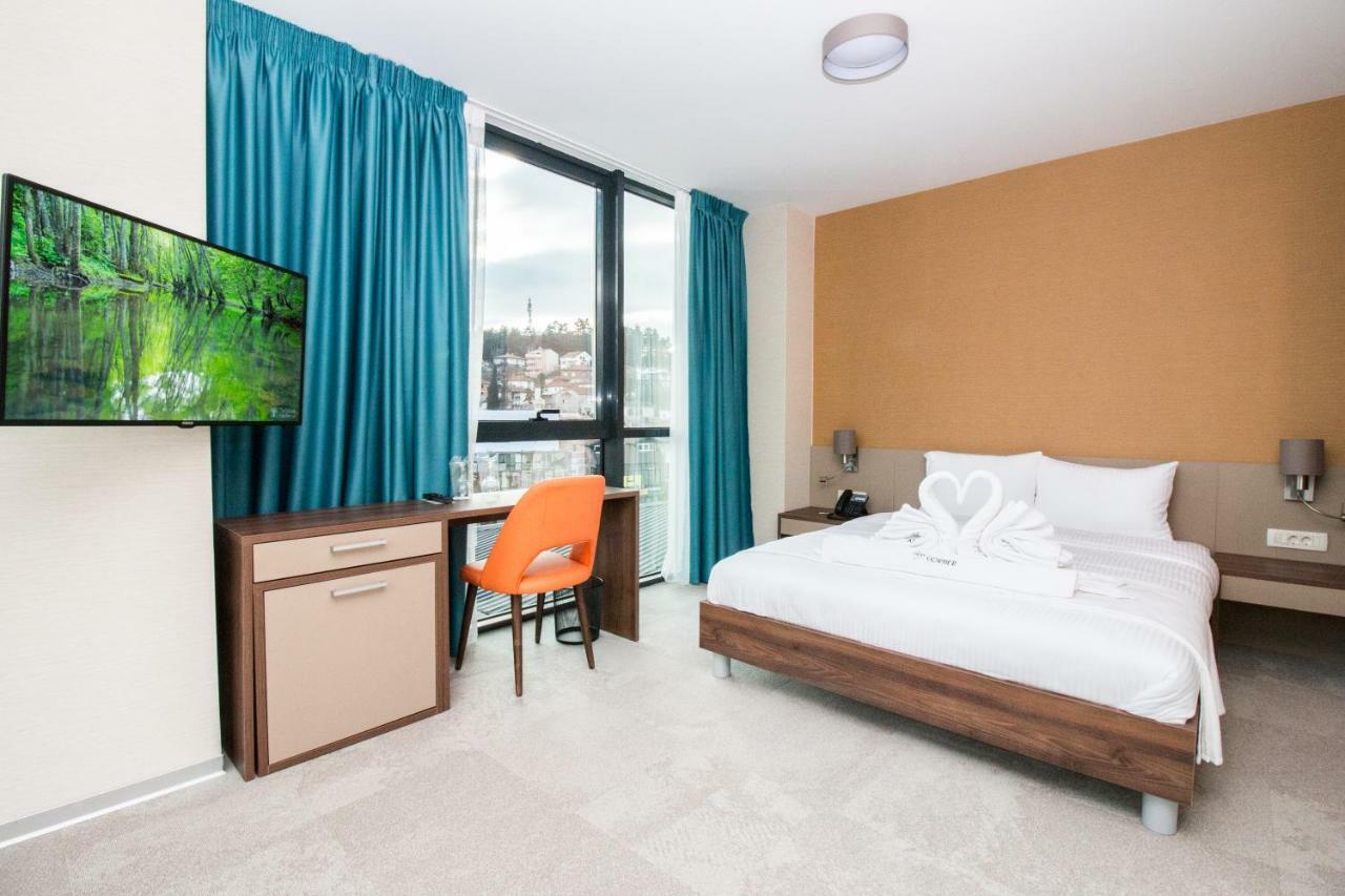 Sky Corner Hotel โอครีด ภายนอก รูปภาพ